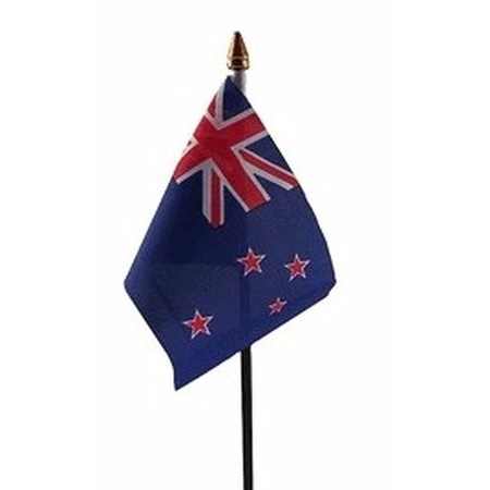 Nieuw Zeelandse landenvlag op stokje