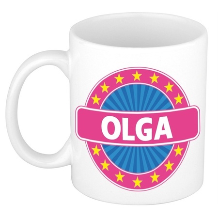 Kado mok voor Olga