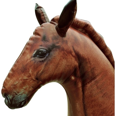 Opblaasbaar paard 75 cm decoratie