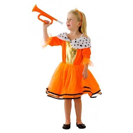 Oranje Koninginnen outfit voor kinderen