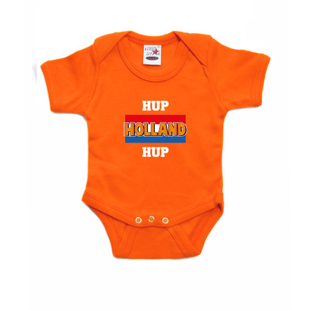 Oranje romper hup Holland hup Holland / Nederland supporter voor babys