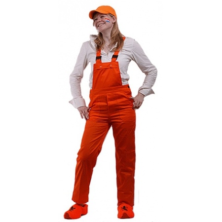 Oranje overall voor kinderen