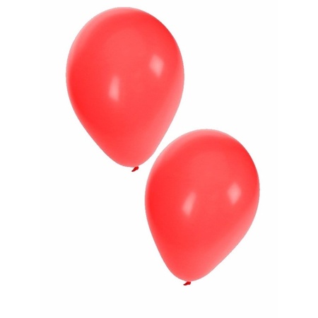 Feest ballonnen blauw-rood-geel