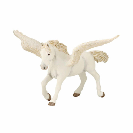 Plastic pegasus horse with wings 16,5 cm