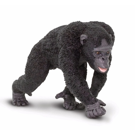 Plastic speelgoed figuur chimpansee 10 cm
