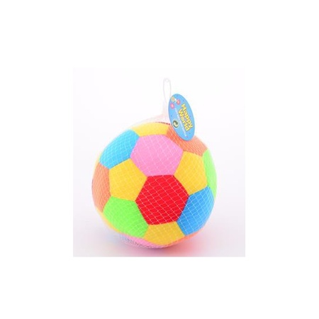 Speelgoed bal met rammelaar 18 cm