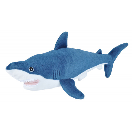 Plush soft toy animal  Mako shark 30 cm