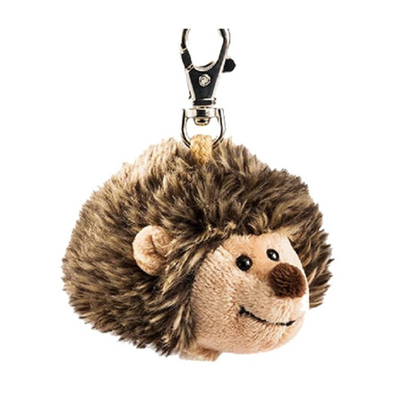 Plush hedgehog Iggy keychain 10 cm
