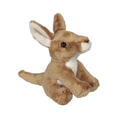 Knuffel kangoeroetje 15 cm