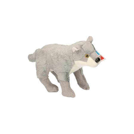 Speelgoed wolven knuffel 25 cm