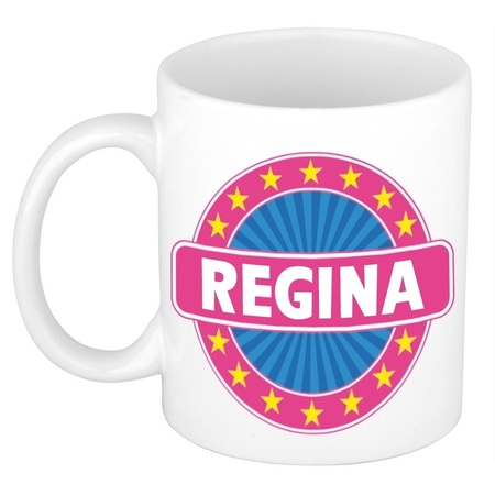 Kado mok voor Regina