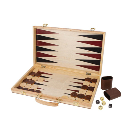 Chess and Backgammon suitcase