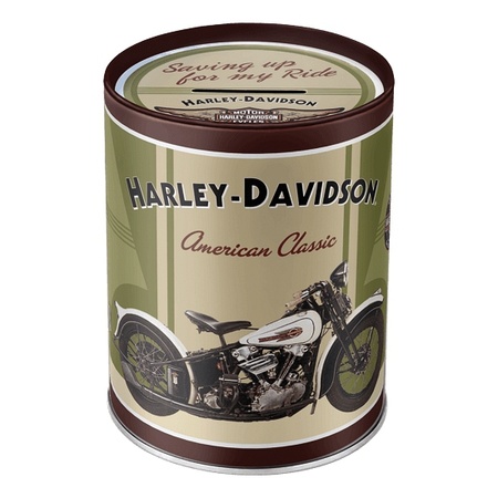 Harley davidson artikelen spaarpot