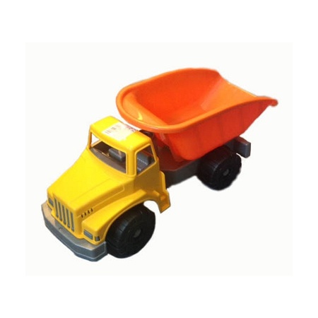 Toy tip-truck orange