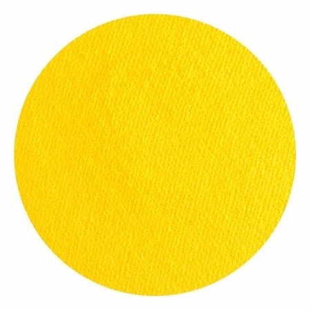 Gele schmink op waterbasis