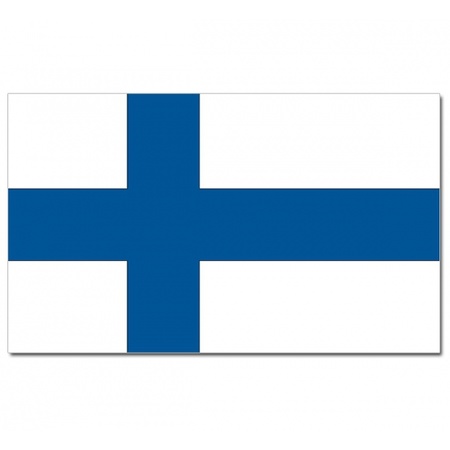 Vlag Finland + 2 gratis stickers