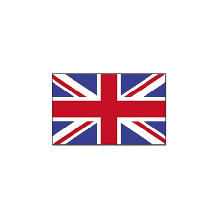 Bellatio Decorations - Vlaggen versiering set - UK/Engeland - Vlag 90 x 150 cm en vlaggenlijn 4m
