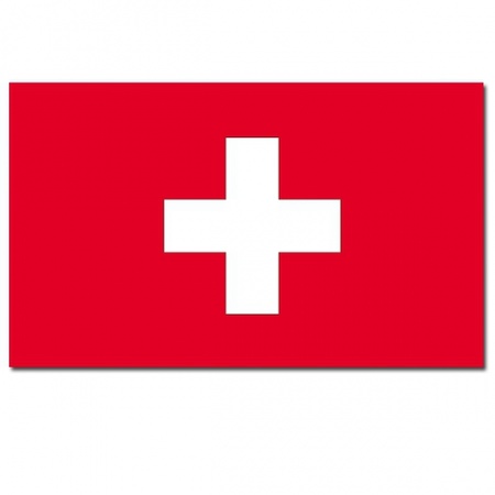 Gevel vlag Zwitserland 100 x 150 cm