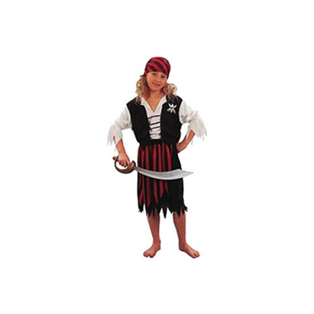 Piraten kostuum voor een meisje